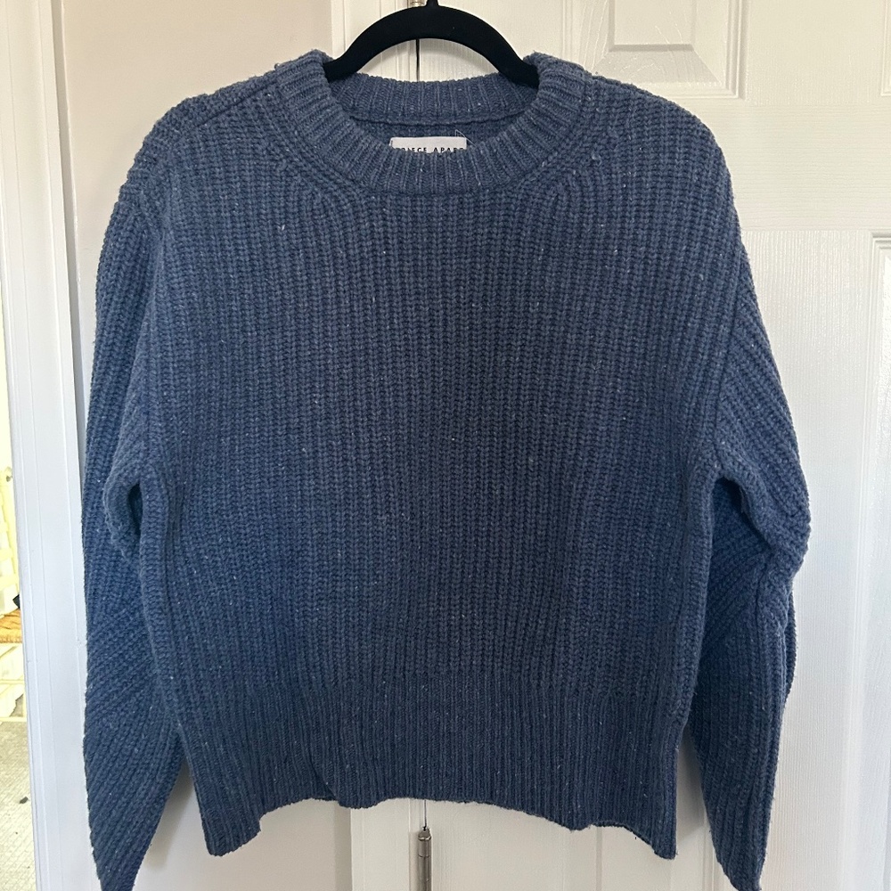 Apiece Apart Marnee Ribbed Merino Wool Sweater